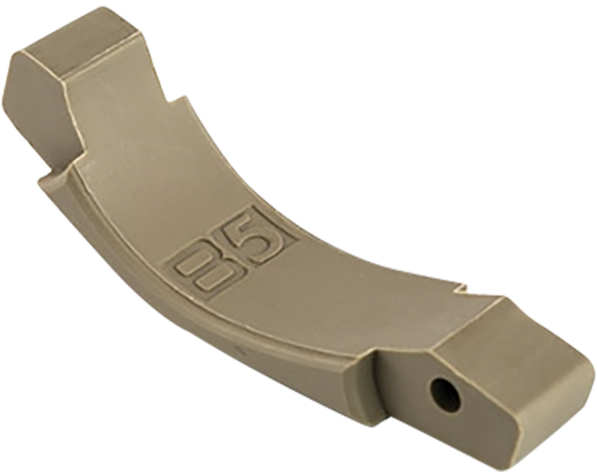 B5 Systems Bravo AR-Platform Drop-In Curved Trigger Guard - Flat Dark Earth Polymer