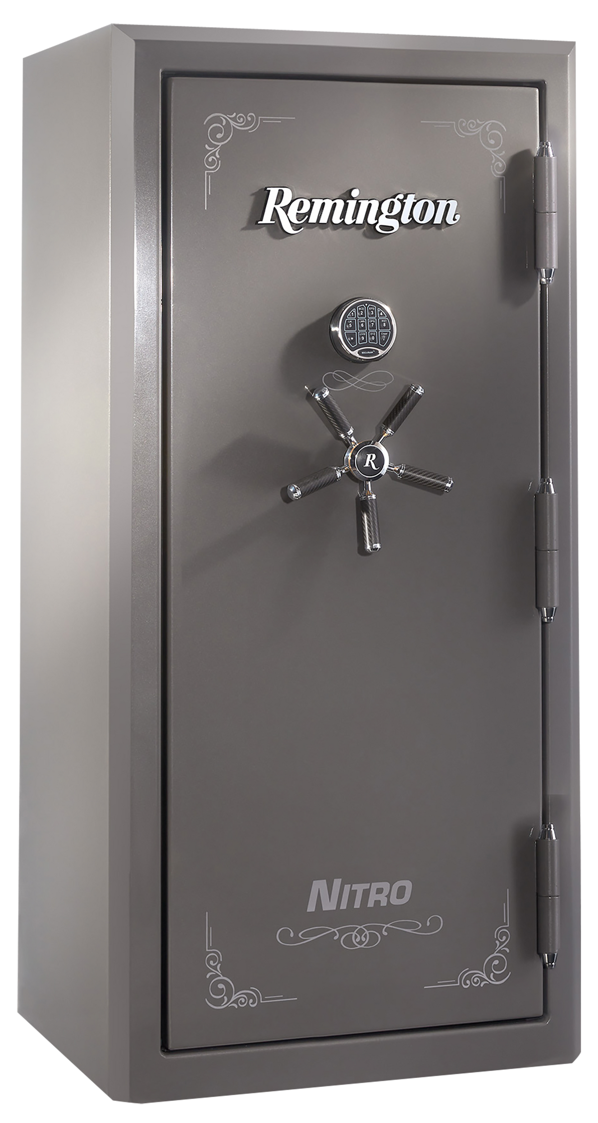 Sports Afield Seltzer SECSAR6526N 26+6 Fireproof Gun Safe - Seltzer Gray-Gloss Metallic