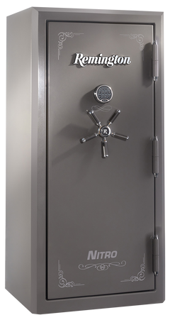 Sports Afield Seltzer SECSAR6526N 26+6 Fireproof Gun Safe - Seltzer Gray-Gloss Metallic