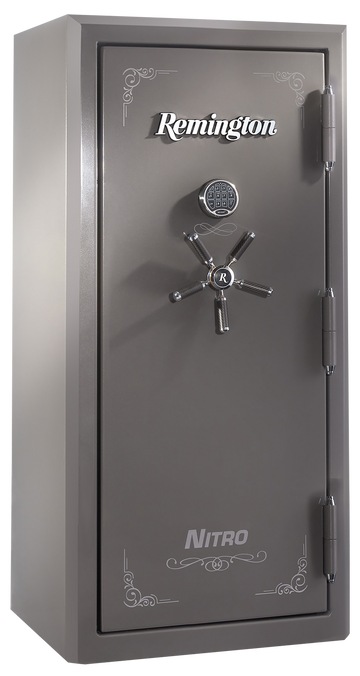 Sports Afield Seltzer SECSAR6526N 26+6 Fireproof Gun Safe - Seltzer Gray-Gloss Metallic