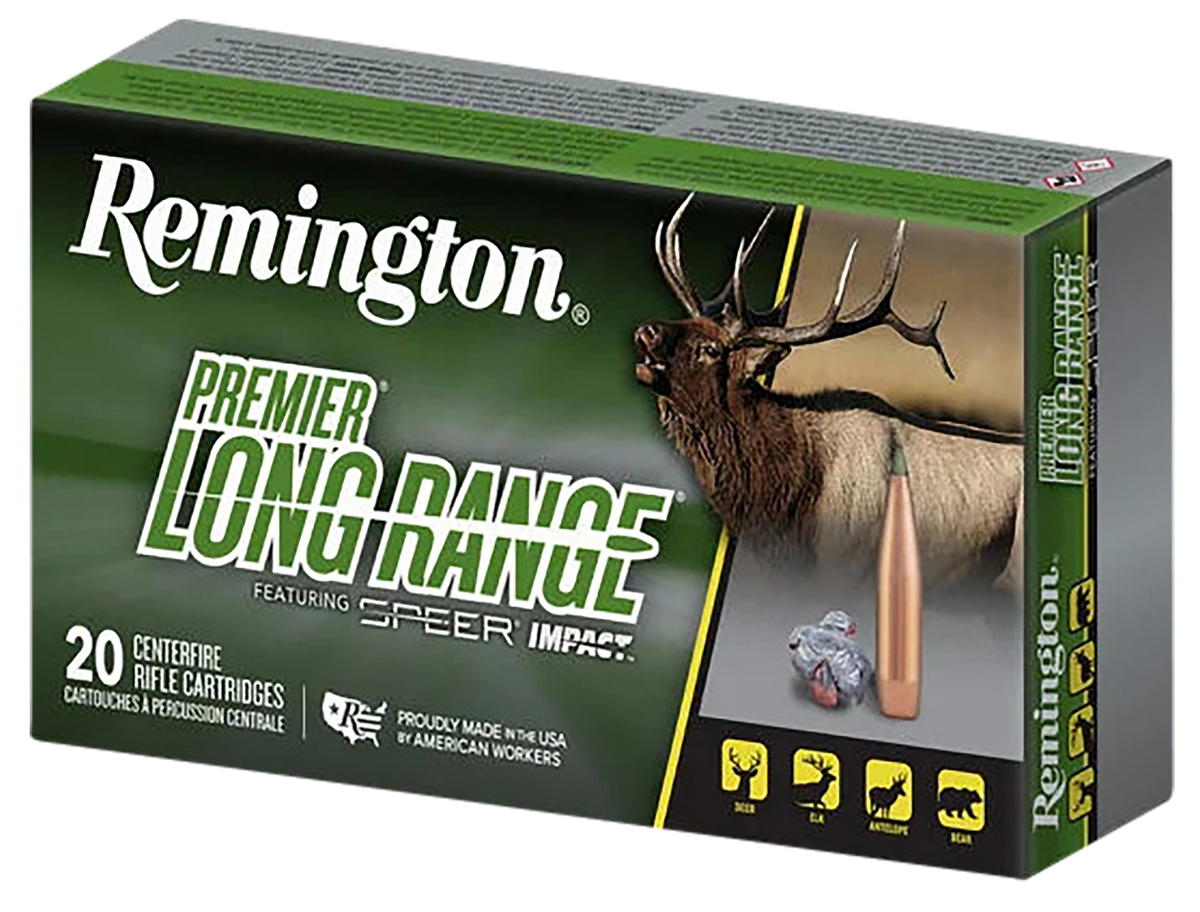 Remington Ammunition Premier Long Range 300 RUM 190gr Speer Impact 20 Rd - Box or Case