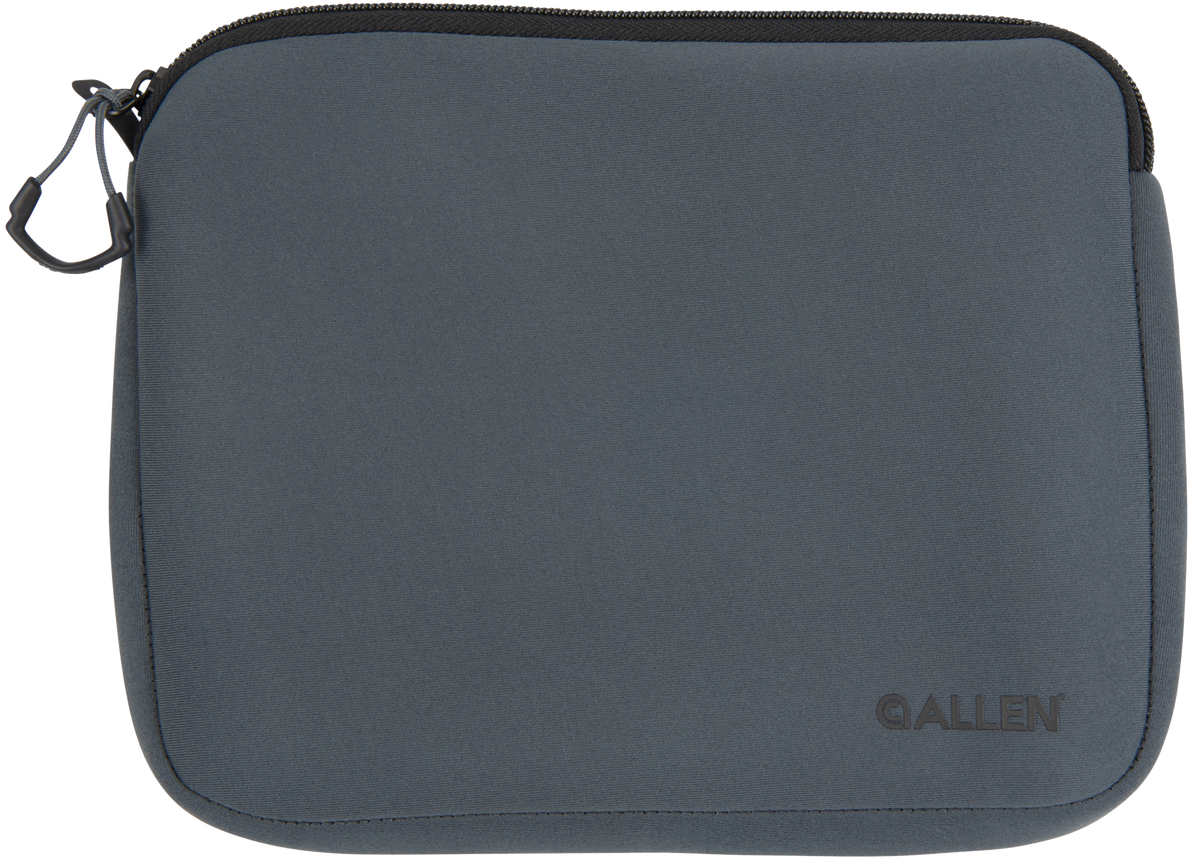 Allen 3637 Pistol Pouch Charcoal Neoprene Foam Padded Lockable