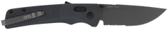 S.O.G Flash AT 3.45" Folding Part Serrated Cryo D2 TiNi Urban Grey GRN Handle