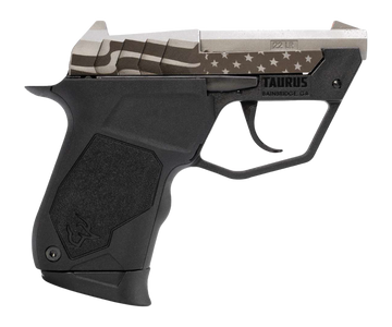Taurus 22TUC Micro-Compact 22 LR 2.50" 9+1 DAO Semi-Auto Pistol - US Flag Engraved Slide