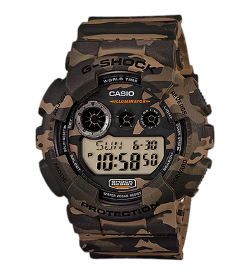 G-Shock GD120CM5CR Woodland Camo Digital Watch - 200M