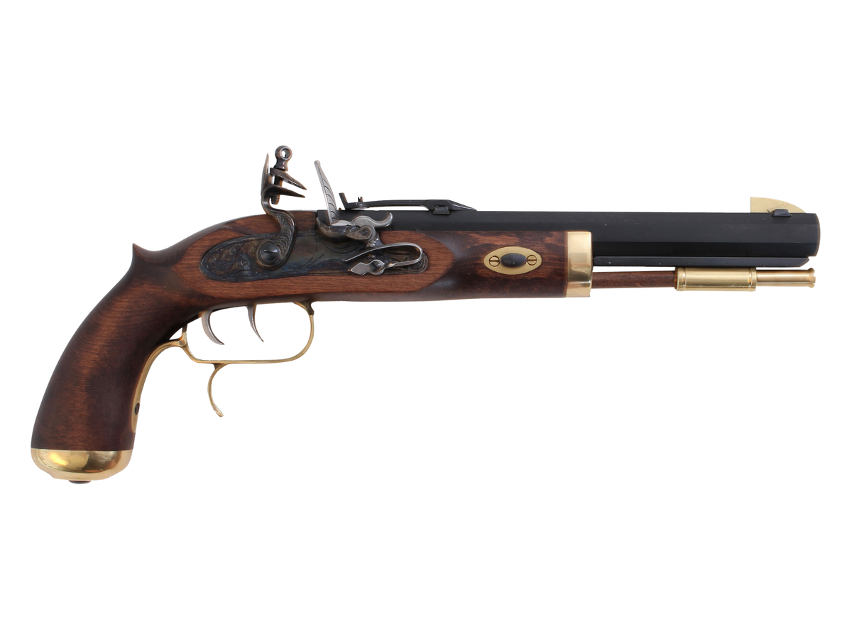 Traditions P1090 Trapper SAO 50 Cal Flintlock 9.75" Pistol