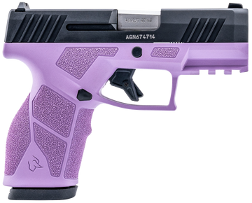 Taurus GX2 9mm Luger 3.37" 13+1 Striker Fire Semi-Auto Pistol - Light Purple/Black
