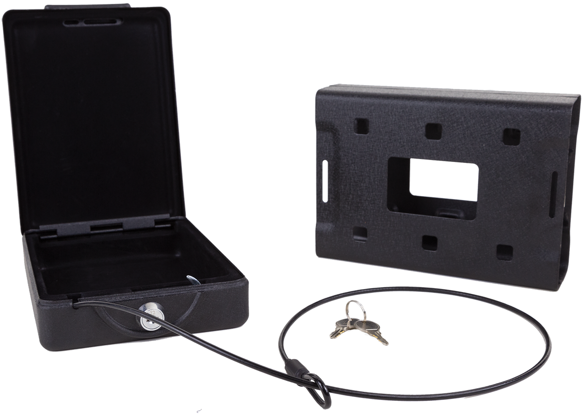 Bulldog BD1100 Car Vault Key Entry Steel Matte Black 8.7x6x2.5