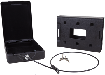 Bulldog BD1100 Car Vault Key Entry Steel Matte Black 8.7x6x2.5