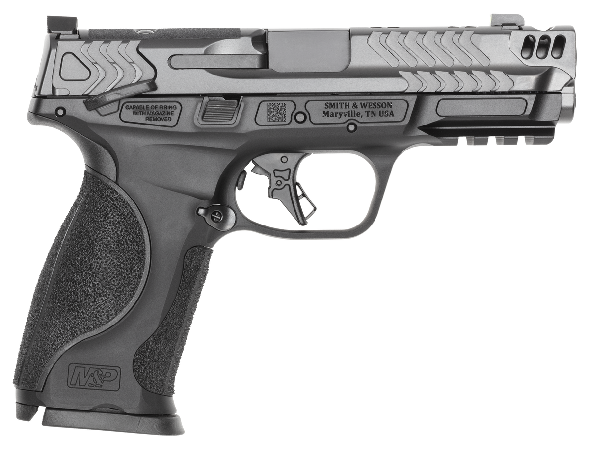 Smith & Wesson M&P9 PC M2.0 9mm Luger 4.22" 10+1 Striker-Fired Pistol - Optic Ready, Ported