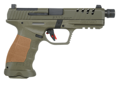 SAR USA SAR9 SOCOM 9mm Luger 5.20" 10+1 Semi-Auto Pistol - OD Green