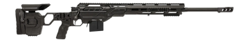 Cadex CDX-MC Kraken 6.5 Creedmoor 24" 10+1 Bolt Action Rifle - Black DLC