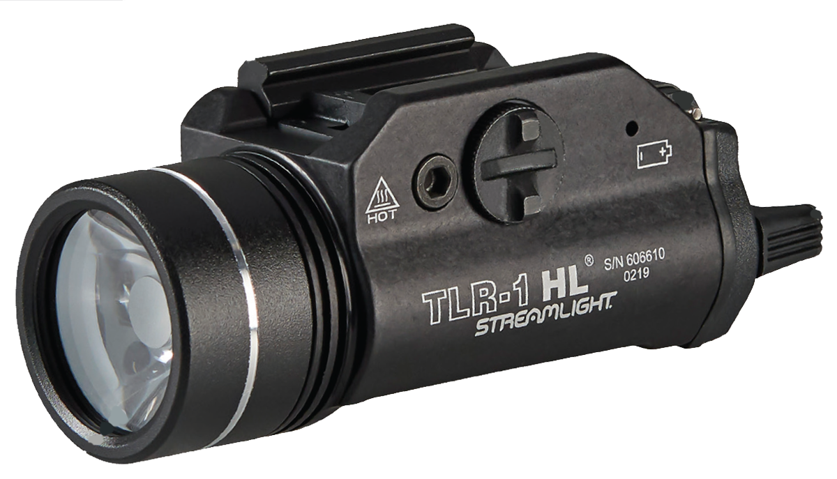 Streamlight 69889 TLR-1 HL Weapon Light 1,000 Lumens White LED Black Anodized - Dual Remote Kit