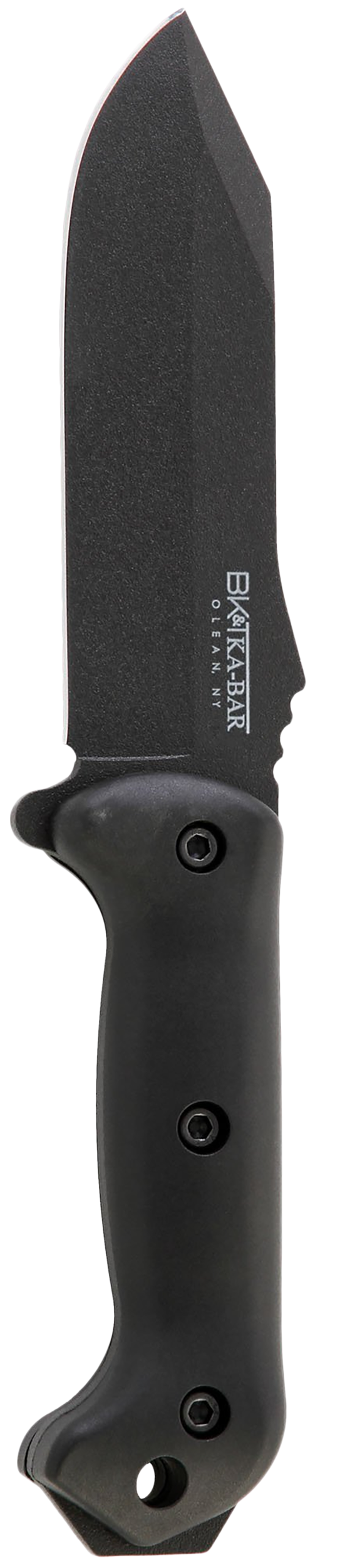 Ka-Bar BK10 Becker Crewman 5.5" Clip Point Plain 1095 Cro-Van Black Ultramid Fixed Blade Knife