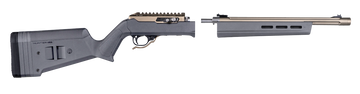Magpul Industries Hunter X-22 Takedown Stock Fixed Adjustable Comb Stealth Gray Synthetic for Ruger 10/22 Takedown