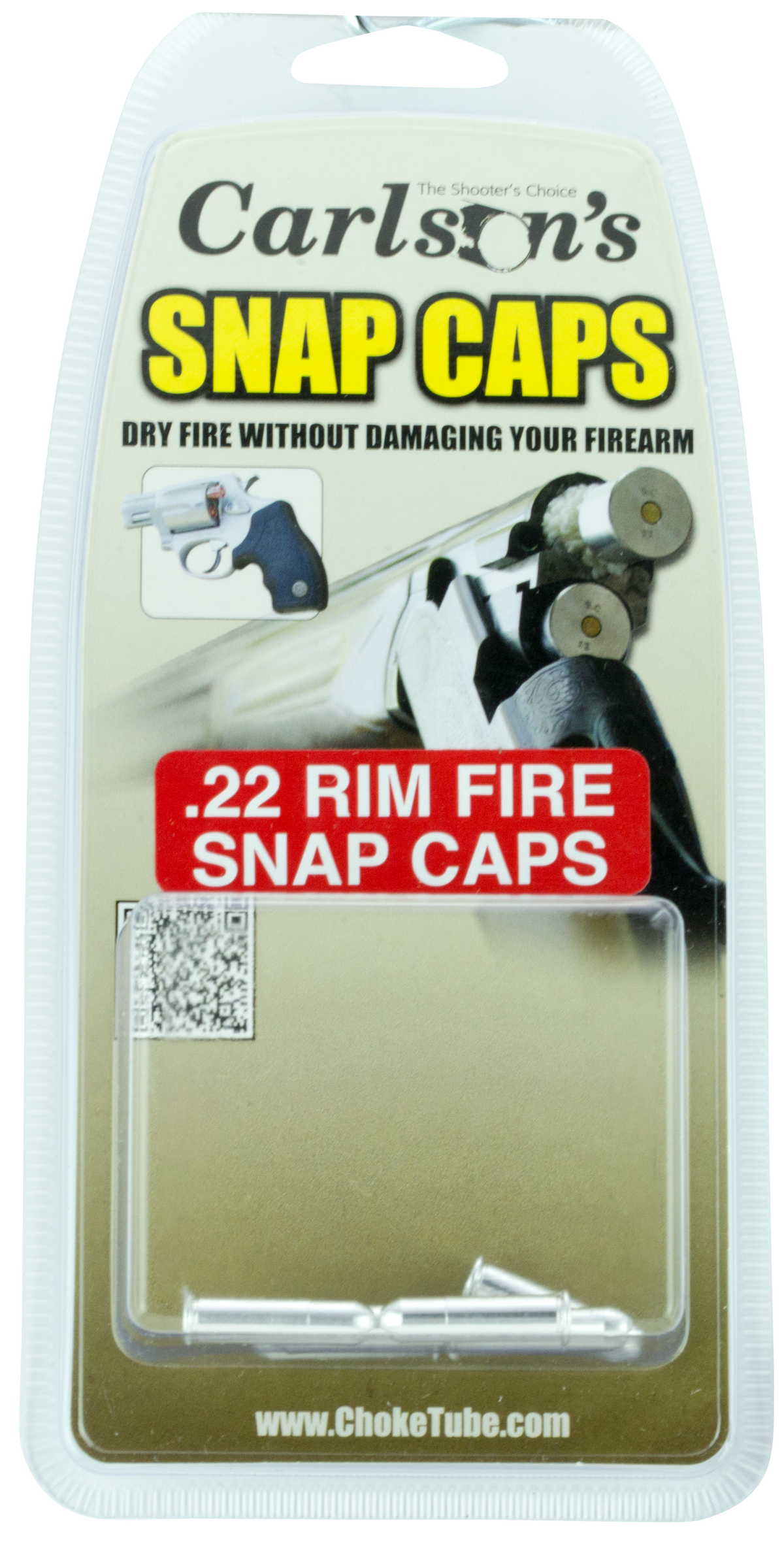Carlsons Snap Cap 22 Rimfire Aluminum 6-Pack Dummy Rounds