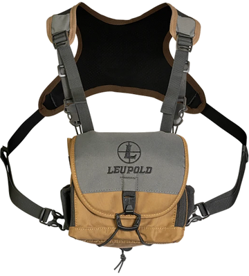 Leupold GO Afield Binocular Harness XF Shadow Gray/Black 600D Polyester - Adjustable