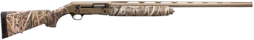 Browning Silver Field 12 Gauge 3.5" 4+1 28" Semi-Auto Shotgun - Flat Dark Earth Cerakote / Mossy Oak Shadow Grass Habitat