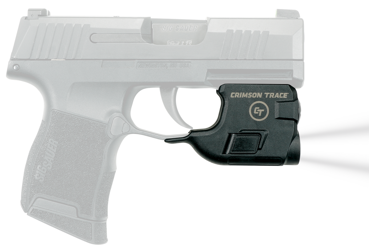 Crimson Trace LTG-772 Lightguard 110 Lumen White LED Light for Sig Sauer P365/P365SAS/P365XL - Black Polymer