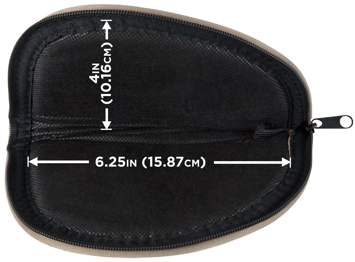 Allen 728 Handgun Case 8" Green Earth Tone Endura
