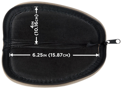 Allen 728 Handgun Case 8" Green Earth Tone Endura