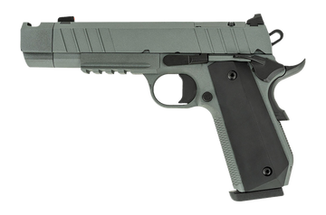 Tisas Arms 1911 Night Stalker Carry 10mm Auto 4.25" 8+1 SAO Pistol - Gray Cerakote
