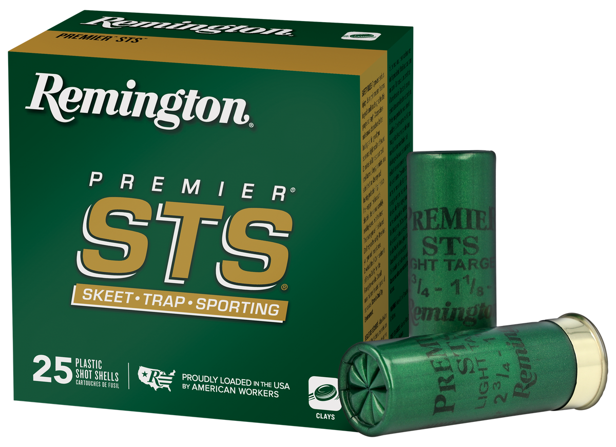 Remington Ammunition Premier STS 12 Gauge 2.75" 1 1/8 oz 8 Shot Target Load - Box or Case