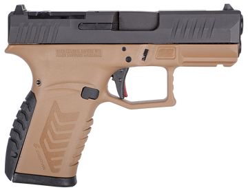 Derya Firearms DY9Z 9mm Luger 3.5" 15+1 Semi-Auto Pistol - FDE/Black