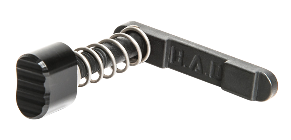 Battle Arms Development Enhanced Magazine Release Kit AR-15/AR-10 Black Phosphate 8620 Steel