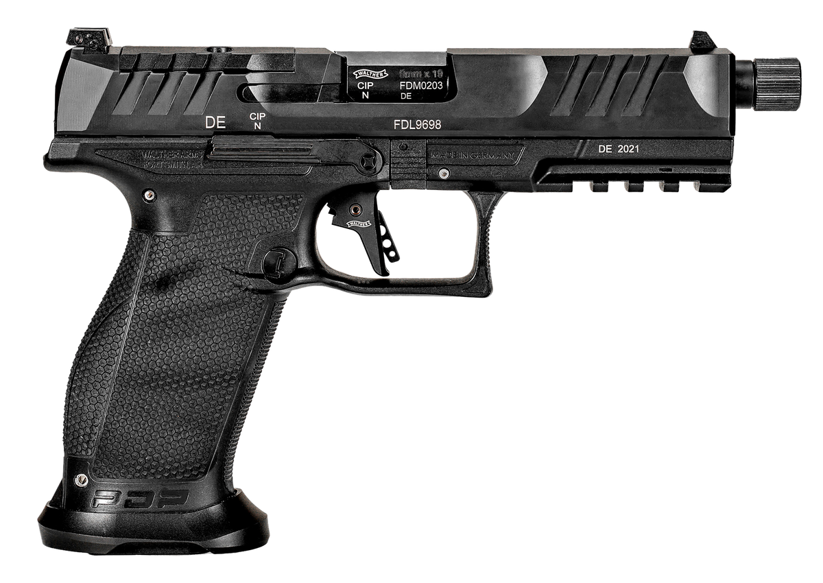Walther Arms PDP Pro SD 9mm Luger 5.10" 18+1 Semi-Auto Pistol - Threaded Barrel - Optic Ready