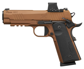 Sig Sauer 1911-X Emperor Scorpion Carry 45 ACP 4.25" 8+1 Semi-Auto Pistol - Coyote PVD