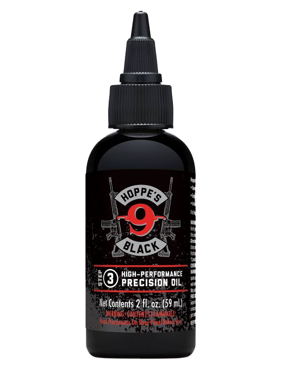 Hoppes HBL2 Black Precision Oil 2 oz Squeeze Bottle
