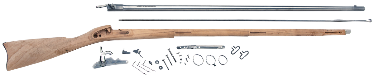 Traditions 1861 Springfield 58 Cal Percussion 40" Stainless Rifled Barrel Unfinished Walnut Stock Sidelock - Musket Kit