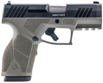 Taurus GX2 9mm Luger 3.37" 13+1 Striker-Fired Semi-Auto Pistol - OD Green/Black