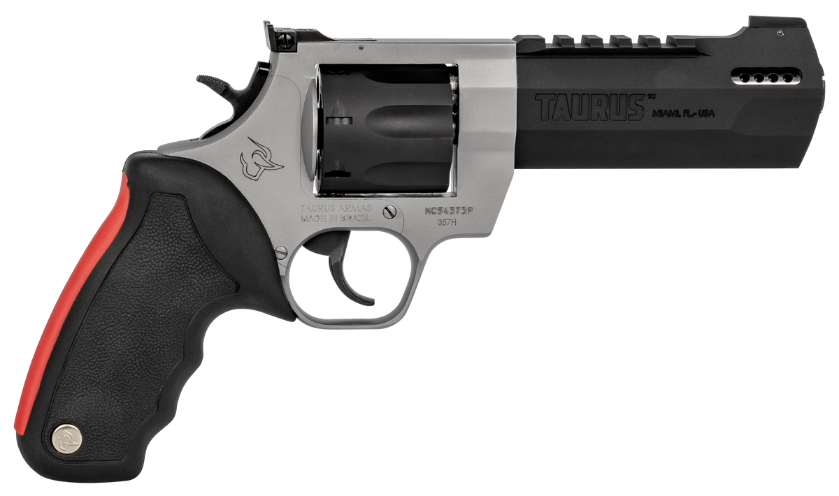 Taurus Raging Hunter 357 Mag 5.12" 7-Rd DA/SA Revolver - Matte Black Oxide/Stainless