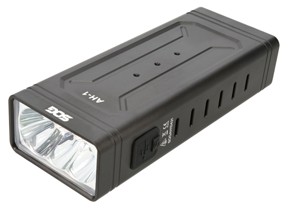 S.O.G AH-1 5000 Lumen Rechargeable LED Flashlight - IP68 6061 Aluminum