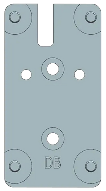 Beretta APX A1 Carry Optic Plate Black - Burris FastFire/Vortex Venom/Docter Footprint
