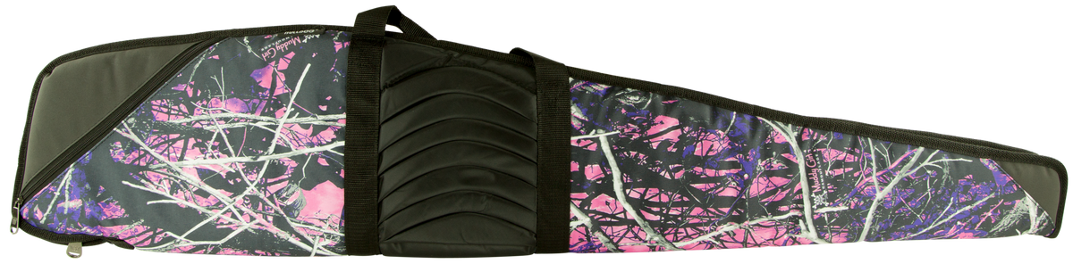 Bulldog Pinnacle 48" Rifle Case Muddy Girl Camo Nylon Black Trim - 2.25" Padding