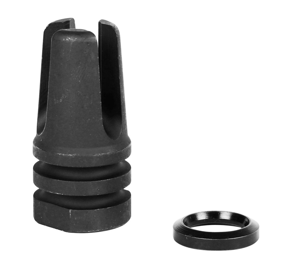 LBE Unlimited ARFH3PNG Three Prong Flash Hider 5.56x45mm NATO 1/2x28 Black 1215 Steel AR-15
