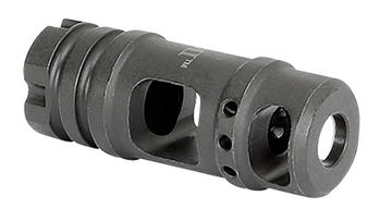 Midwest Industries MIMB6 Muzzle Brake 30 Cal M14x1 LH Black Phosphate Steel - AK-Platform