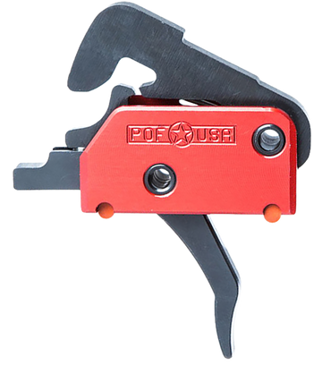 Patriot Ordnance Factory EFP AR-15 4 lb Single-Stage Straight Drop-In Trigger - Black
