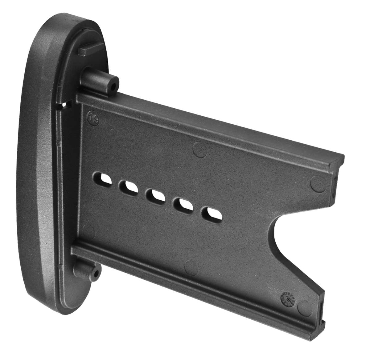 Magpul Industries Hunter/SGA OEM Butt Pad Adapter Black Polymer