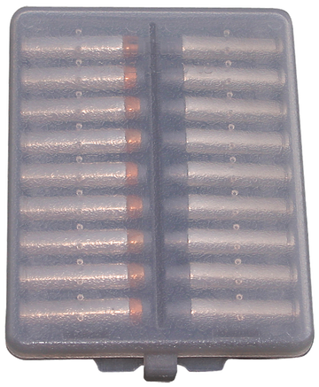 MTM Ammo-Wallet 38 Special / 357 Magnum 18-Rd Clear Smoke Polymer