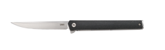 Columbia River 7097 CEO 3.35" Folding Plain Satin AUS-8A Black GRN Flipper Knife