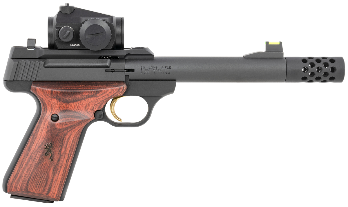 Browning Buck Mark Hunter 22 LR 5.9" 10+1 SAO Pistol - Vortex Crossfire Red Dot