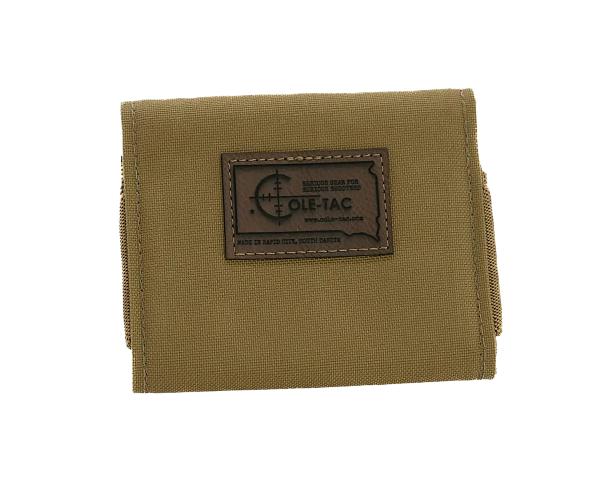 Cole-Tac Hunter Ammo Wallet 10rd Coyote Brown Cordura Nylon