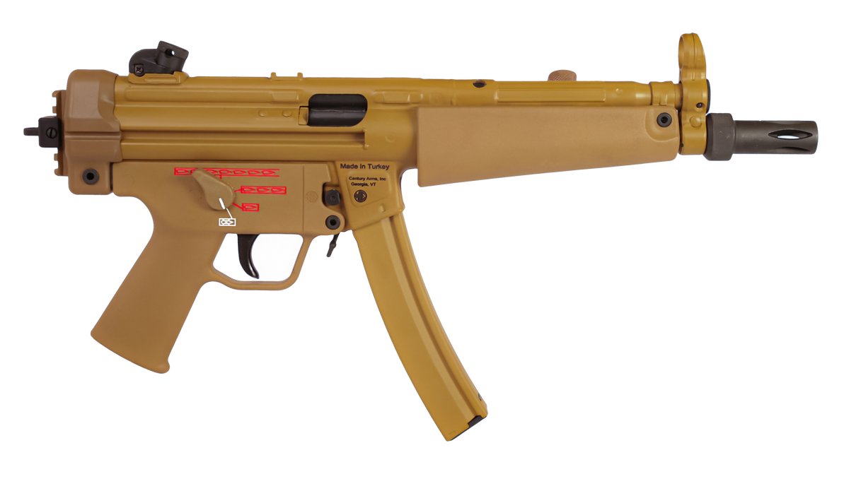 Century Arms AP5 RAL8000 9mm Luger 8.9" 30+1 Semi-Auto Pistol