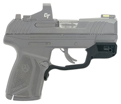 Crimson Trace Laserguard Ruger MAX-9 Green Laser Sight - Black Polymer