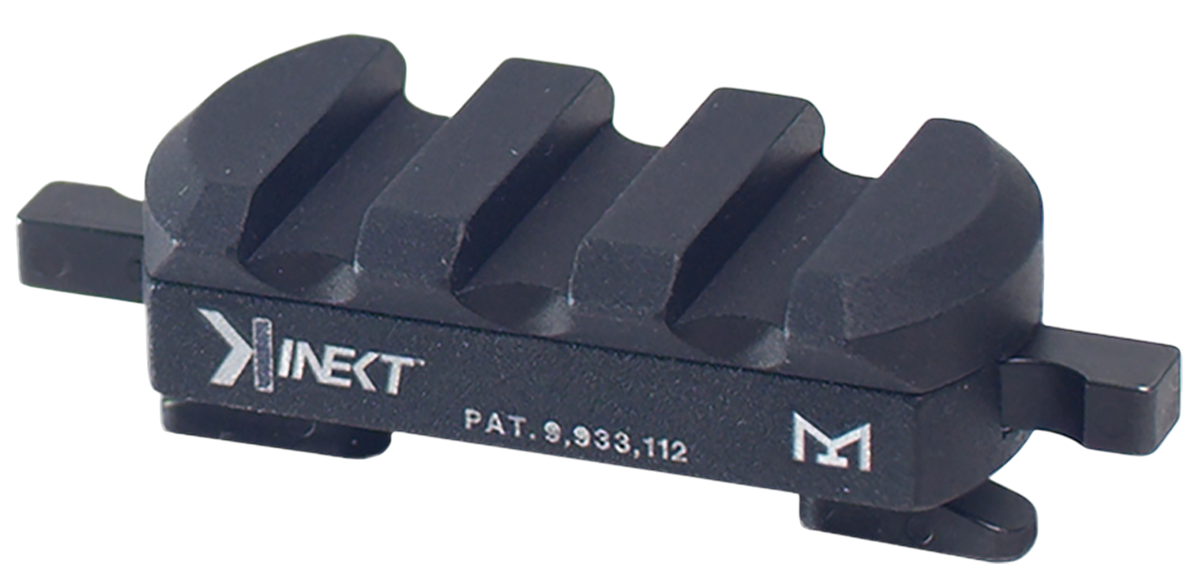 Kinetic Development Group Kinect 3-Slot M-LOK Picatinny Rail Mount - Black