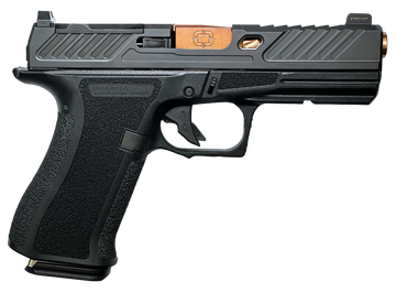 Shadow Systems CR920XL Elite 9mm Luger 4.18" 10+1 Semi-Auto Pistol - Black/Bronze